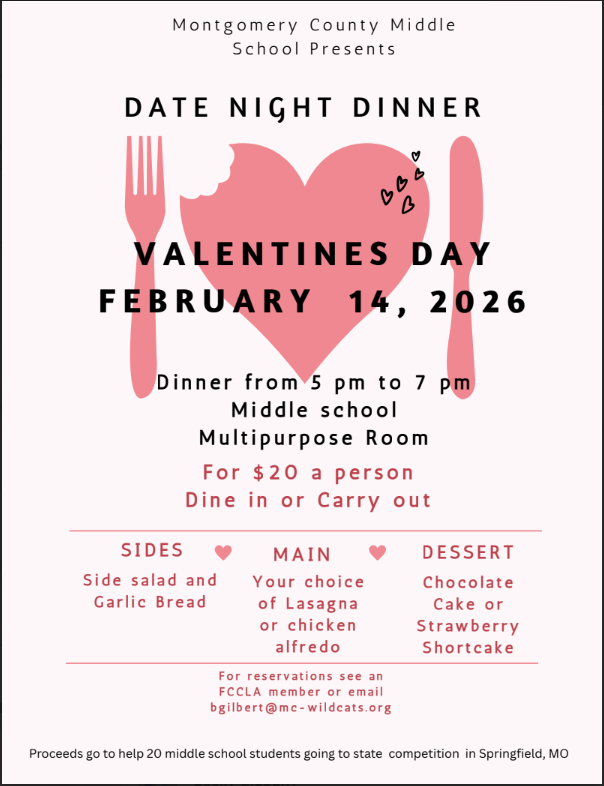MS FCCLA Valentines Dinner
