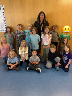 Mrs. Liz Freie was awarded a Wildcat Award at MCE. 