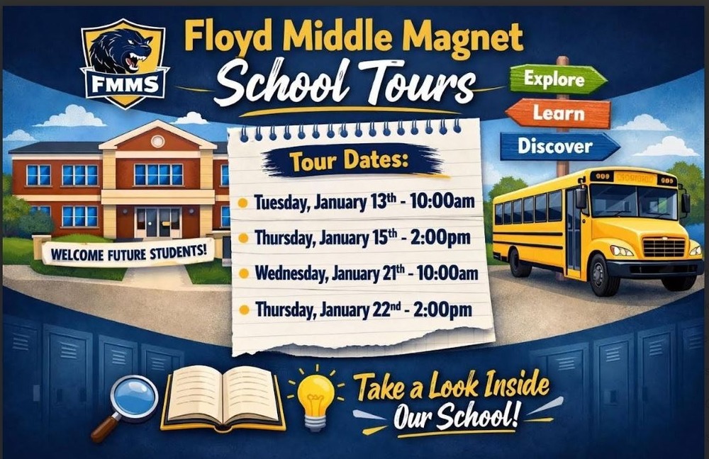 Floyd School Tour Dates  2026