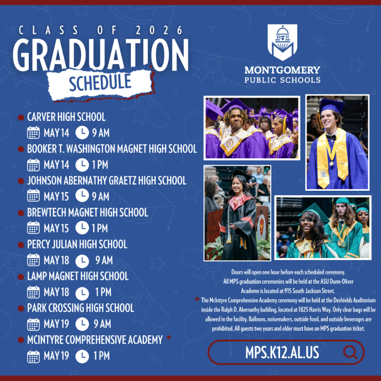 graduation schedule