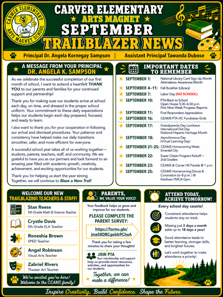 September Trailblazer News
