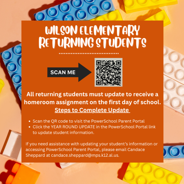 Returning Students Info Update