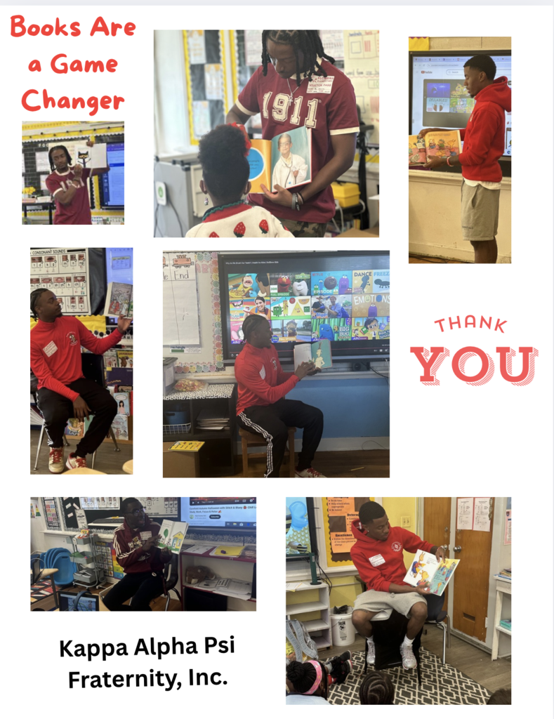 Books are a Game Changer-Thanks for the support Kappa Alpha Psi Fraternity, Inc