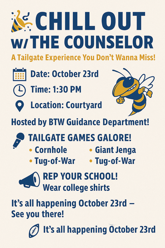 Seniors...Chill Out with Dr. Elmore- A BTW Tailgate