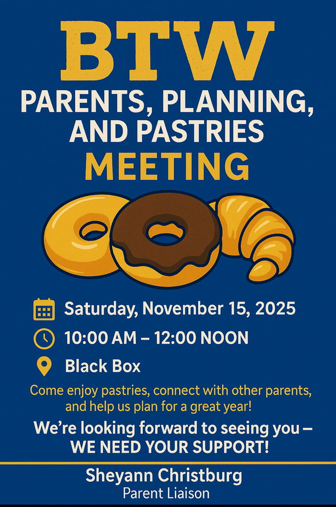 Parents, Planning, and Pastries- Parental Involvement Event