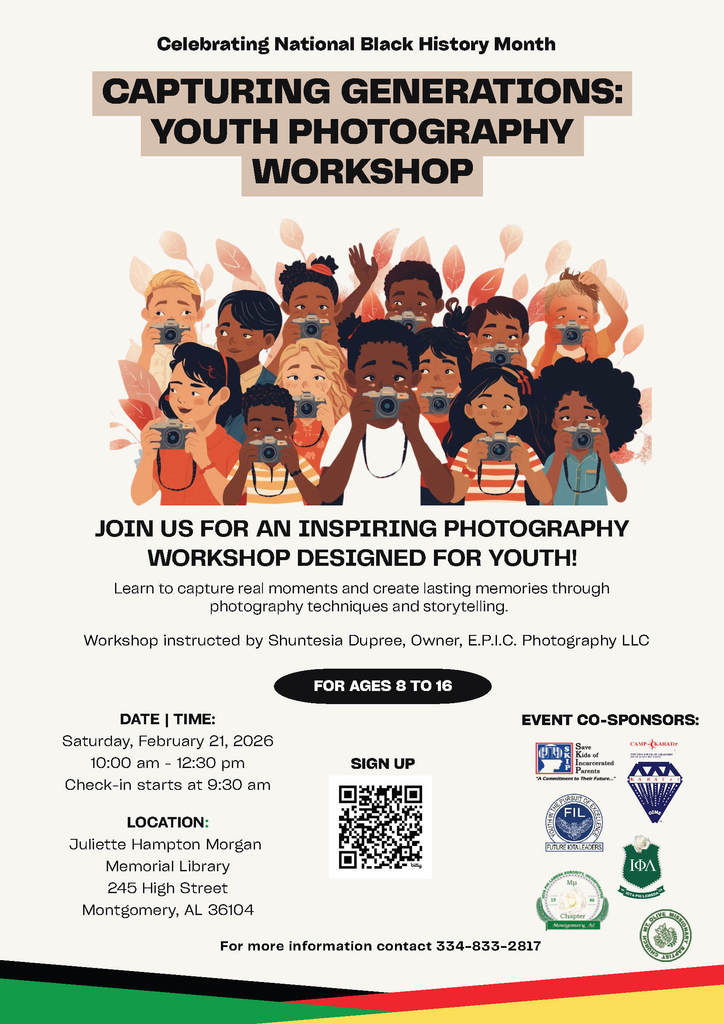 Capturing Generations:  Youth Photography Workshop