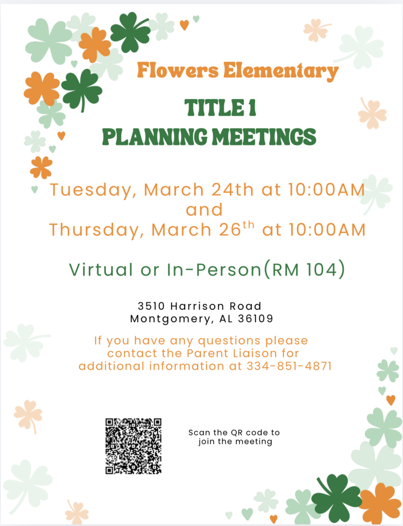 Title 1 Planning Meetings