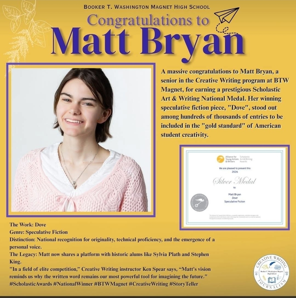 Scholar Matt Bryan WINS Silver Key Award