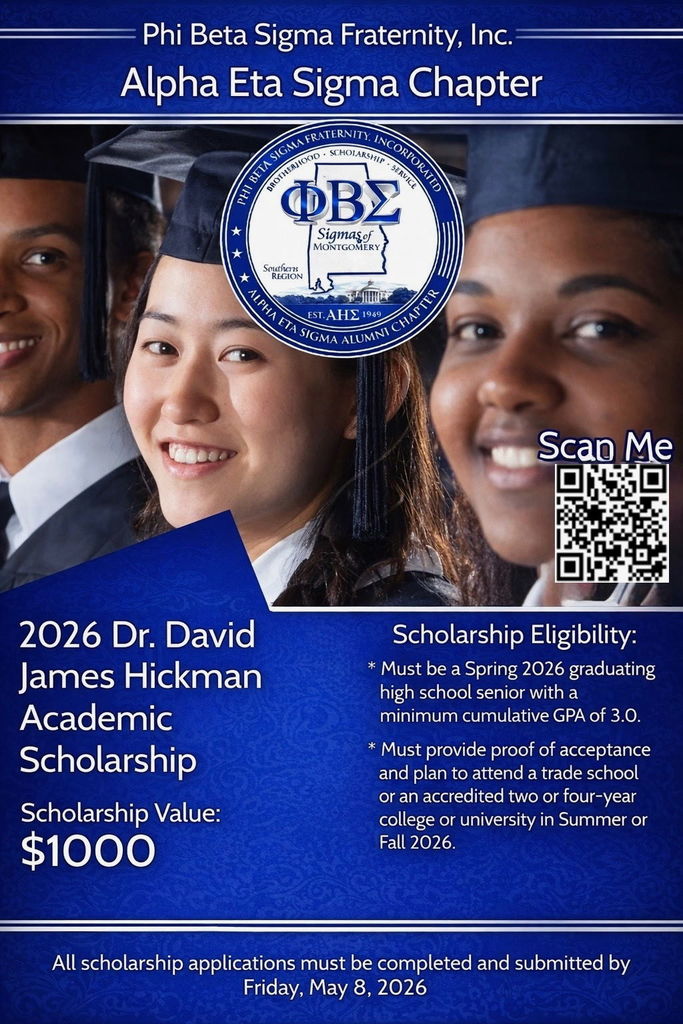 Scholarship- Dr. David James Hickman Academic Scholarship