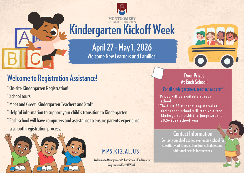 Kindergarten Kickoff Week Flyer