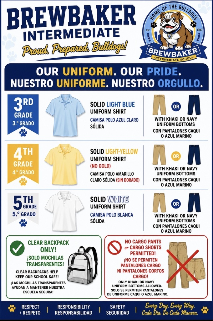 Brewbaker Intermediate Uniform Policy