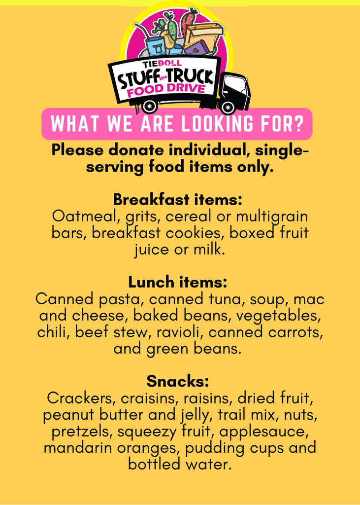 Stuff the Truck Items