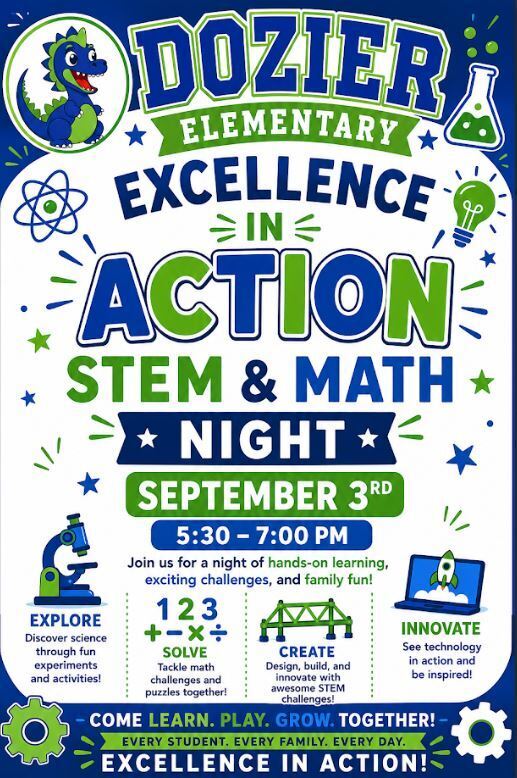 Dozier STEM and Math Night 