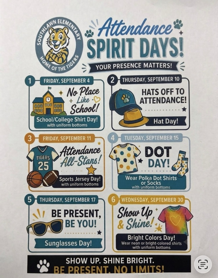 Attendance Spirit Days