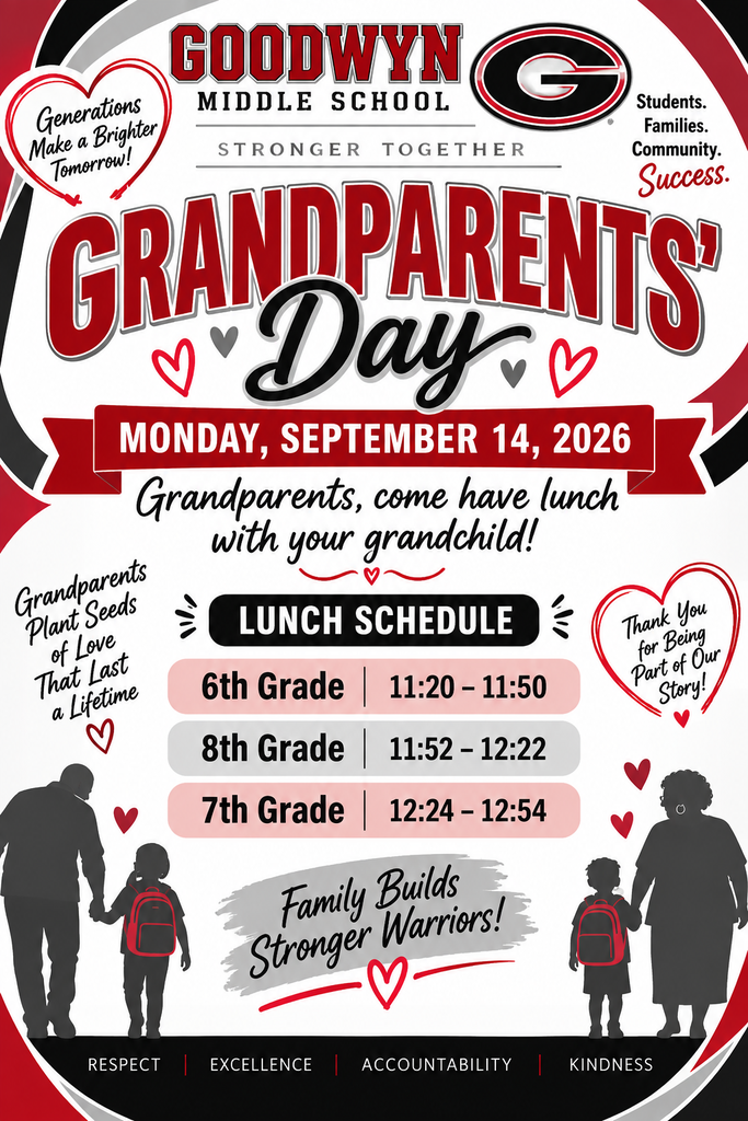 Come have lunch with your grandchild. 
