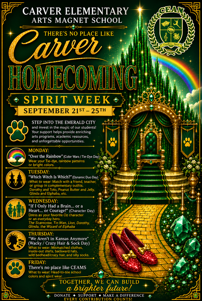 Carver Elementary Arts Magnet Homecoming Week