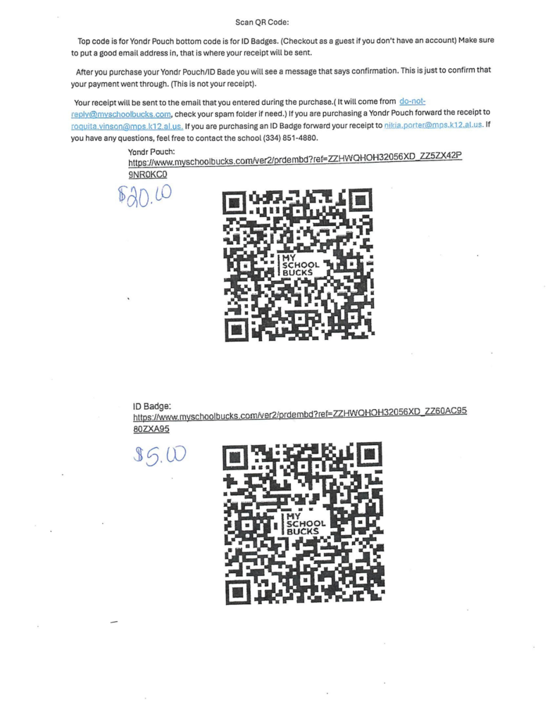 ID Badge QR Code