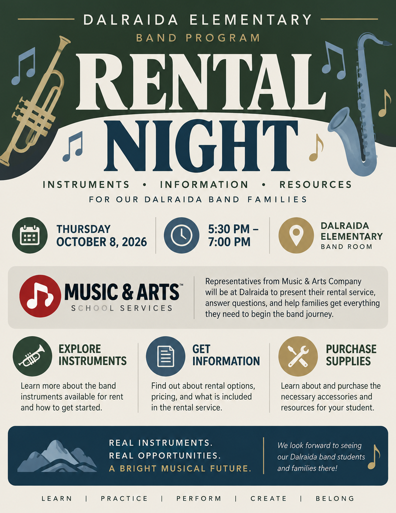 Band Program Rental Night