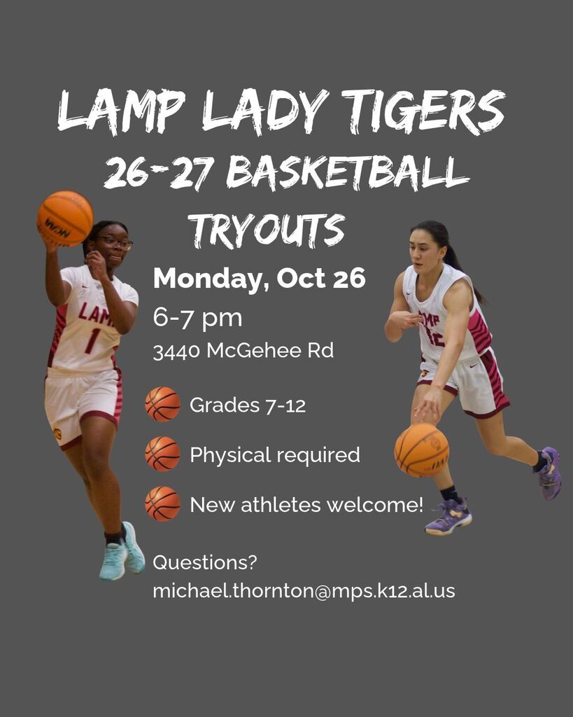 Basketball Tryouts Oct 26