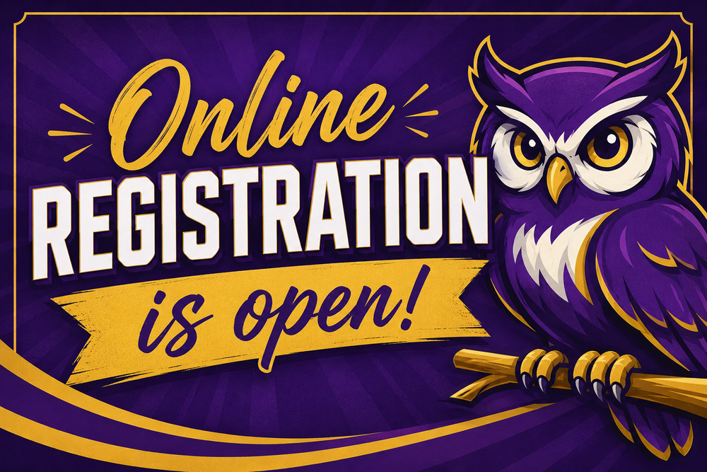 Online Registration is Open