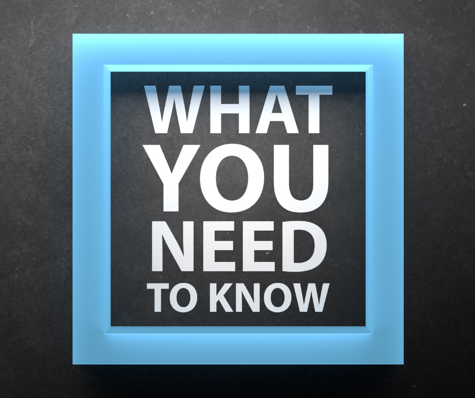 what you need to know