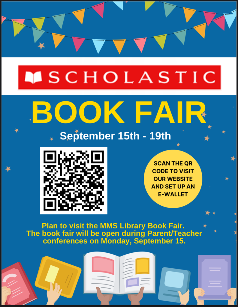 Monticello Middle School Book Fair Flyer