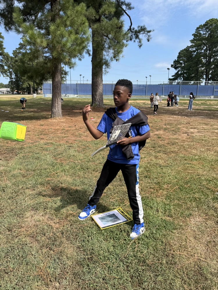 6th grade students exploring the water cycle