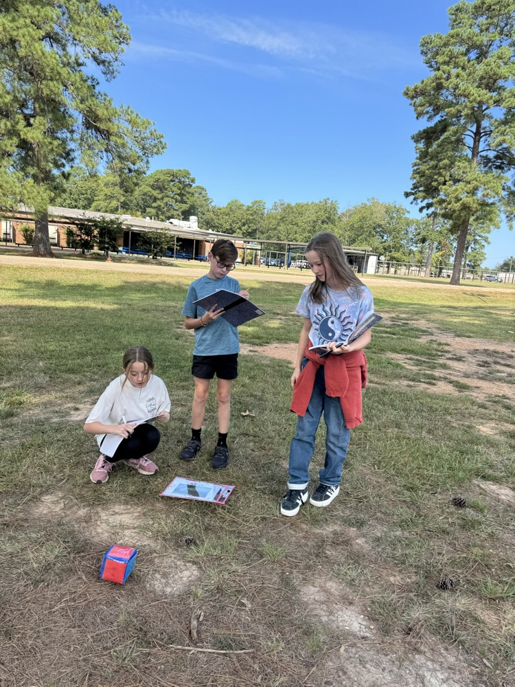 6th grade students exploring the water cycle