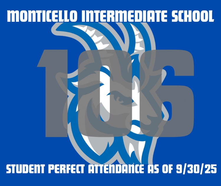 Attendance matters and our students are doing a great job!  Go Billies!