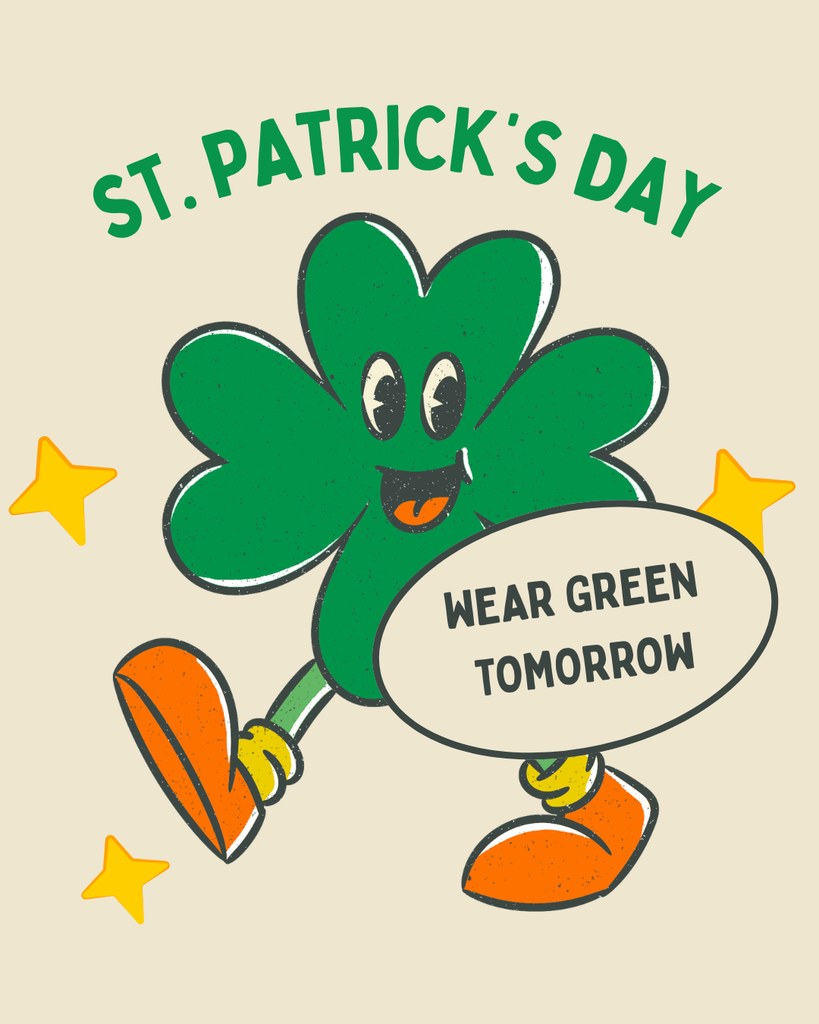 wear green tomorrow