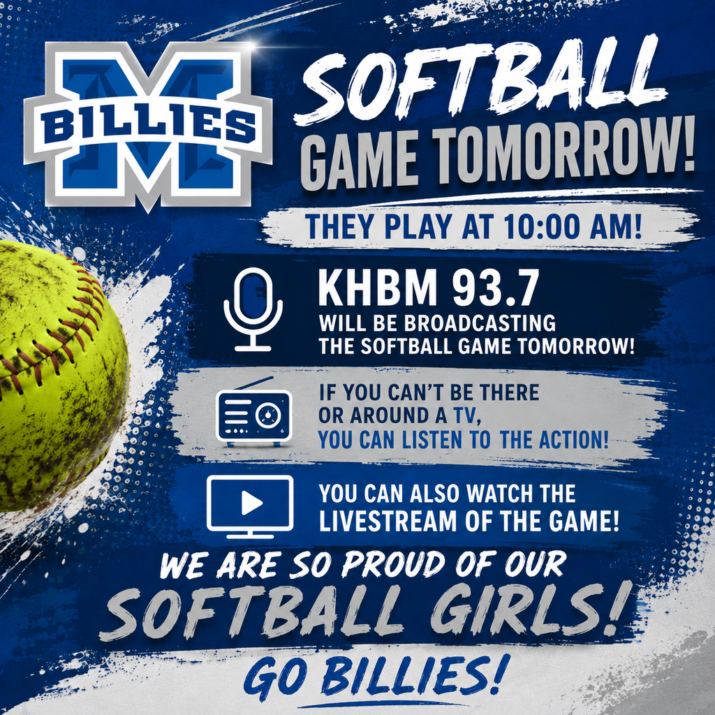 khbm will broadcast the game tomorrow