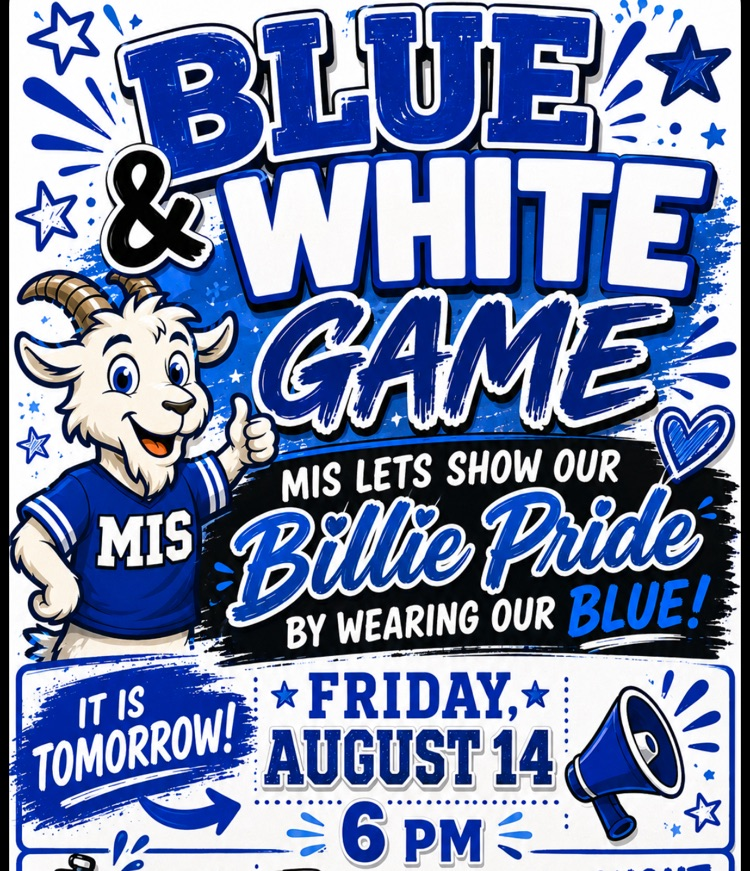 Wear Blue & White!