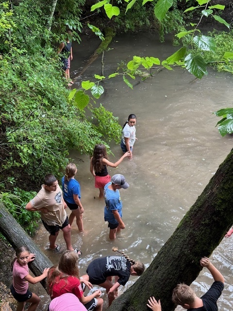 Students in River