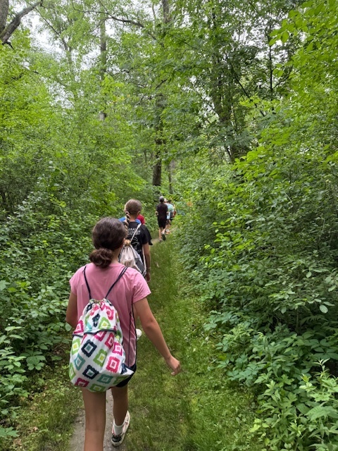 Students Hiking