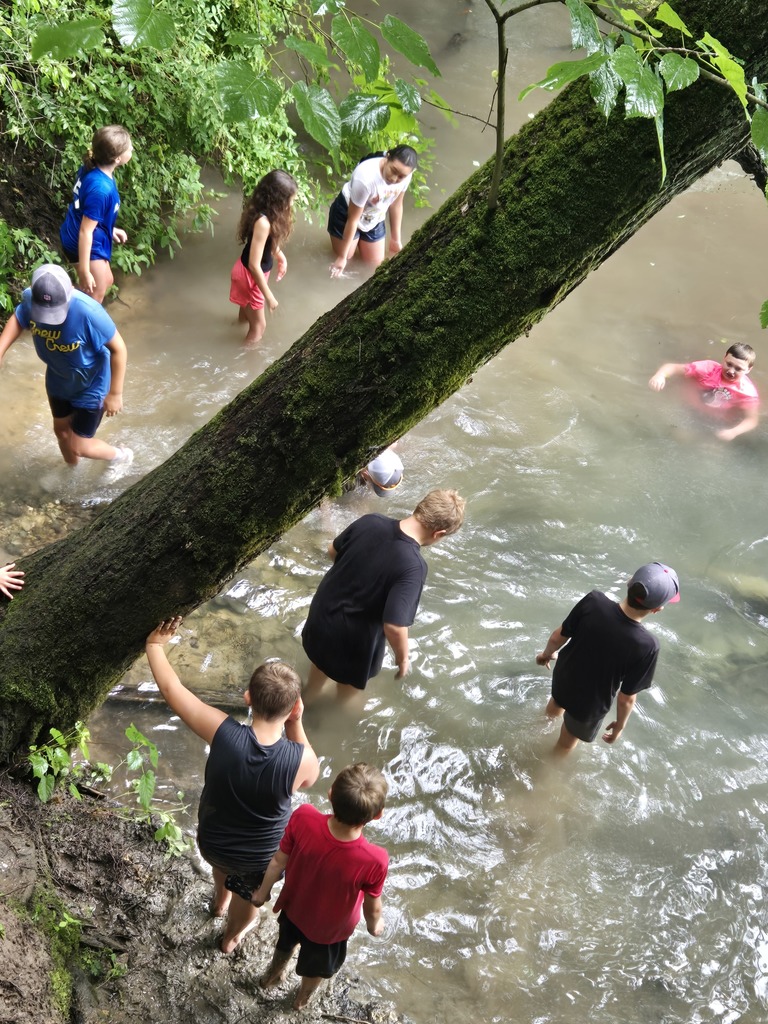 Students in River