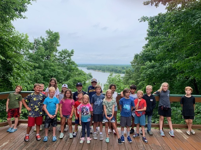 Students at Welty Park