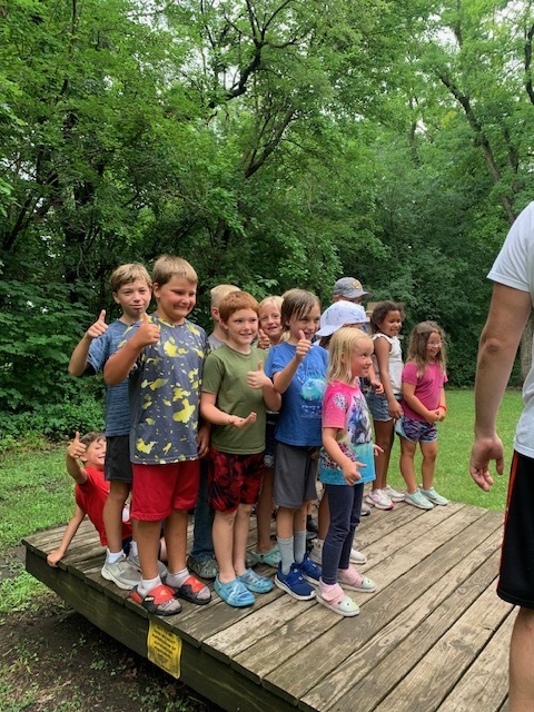 Students at Welty Park