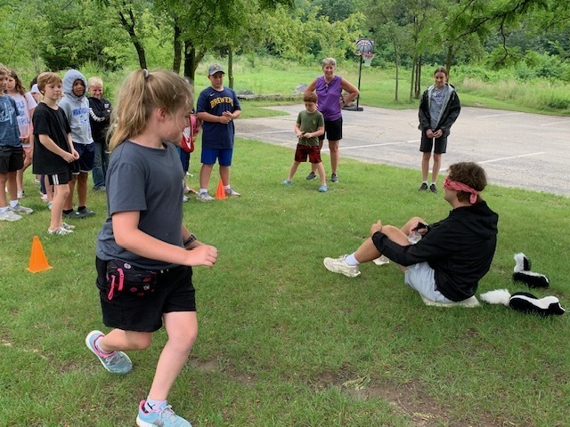 Students Playing Outdoor Games