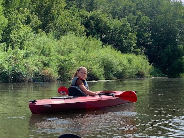 Student Kayaking