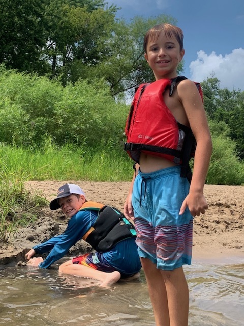 Students in River