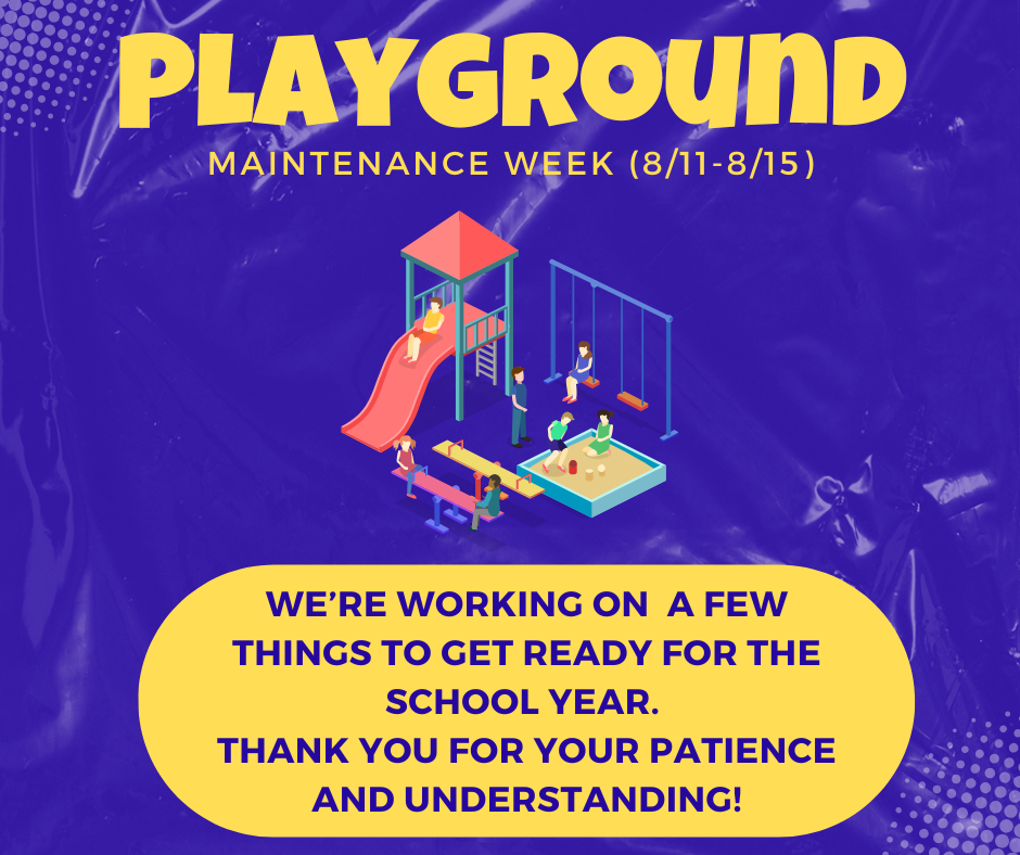 Playground Maintenance Week