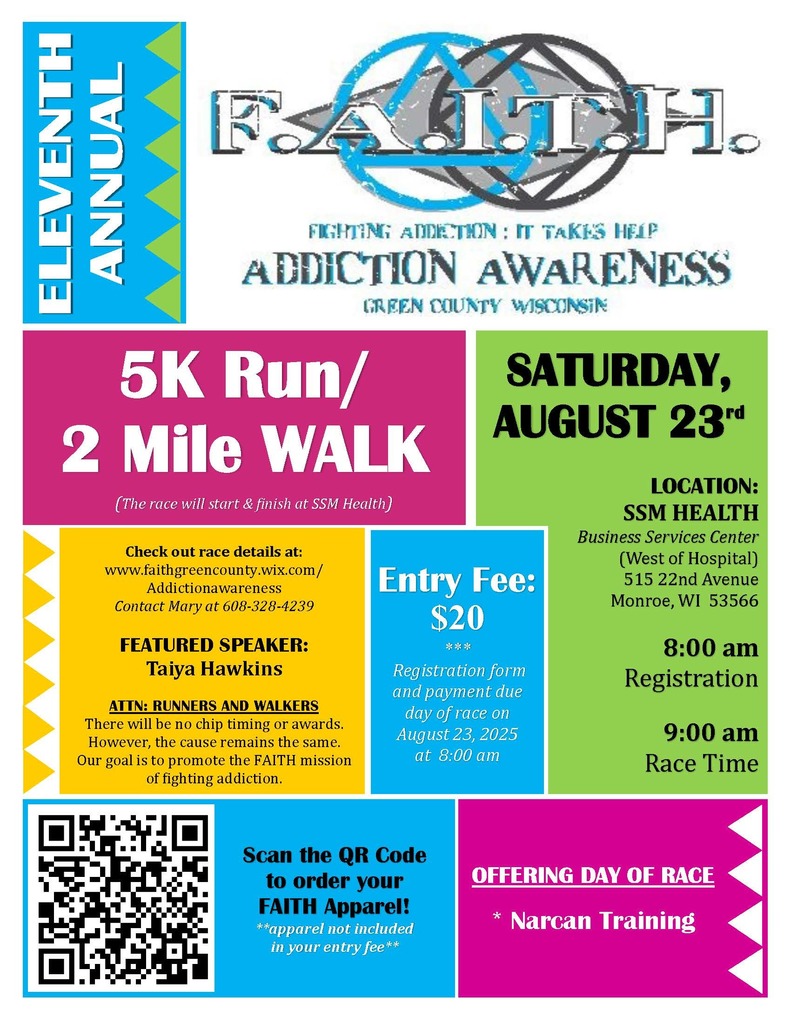 F.A.I.T.H. 5K Run/2 Mile Walk