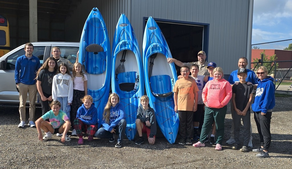 Kayak Donation from Sheriff's Department