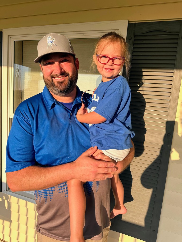 Dad with Daughter