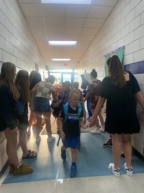 Volleyball Players and Students