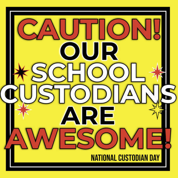 Caution! Our School Custodians are awesome!