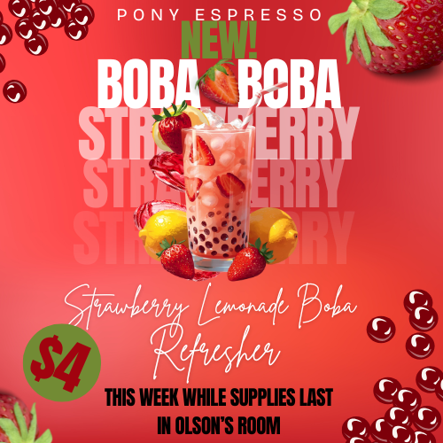 Strawberry Lemonade Boba Refresher