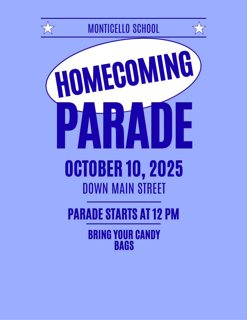 Homecoming Parade - October 10, 2025 at 12 PM on Main Street