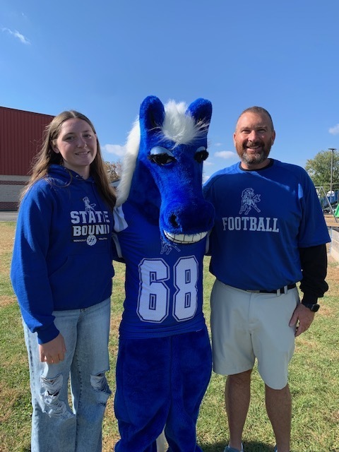 Student, Monticello Pony and Superintendent