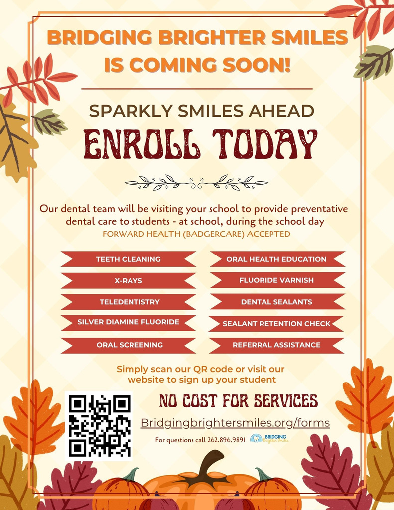 Bridging Brighter Smiles at School Enrollment Information
